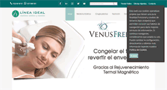 Desktop Screenshot of lineaideal.es