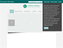 Tablet Screenshot of lineaideal.es
